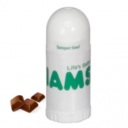 Chocolate Customized Soy Lip Balm Mini Tube