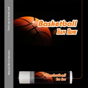 Personalized Sports Basketball Theme One Color Imprint Lip Balm
