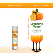Orangeade Flavors  Full Color Imprint Lip Balm