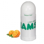 Orange Citrus Natural Lip Balm Mini White Tube 