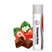 Chocolate Strawberry Flavored Lip Balm